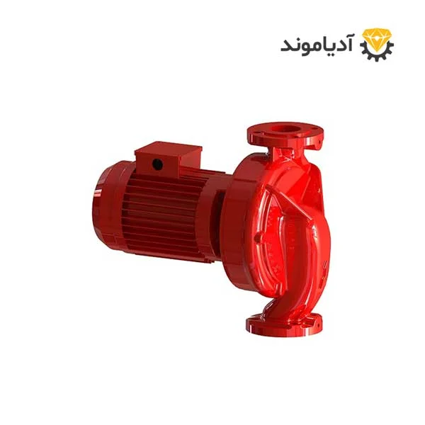 الکتروپمپ سیرکولاتور 1.5 اسب 2 اینچ تکفاز نوید موتور مدل A7
