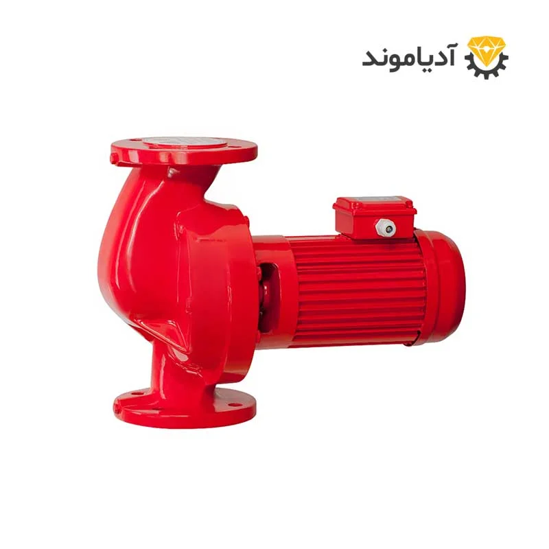 الکتروپمپ سیرکولاتور 1.5 اسب 3 اینچ تکفاز نوید موتور مدل PD40