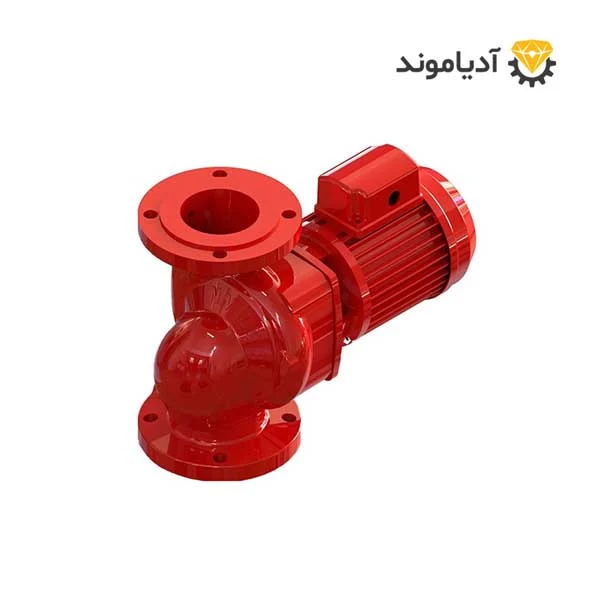 الکتروپمپ سیرکولاتور 1/6 اسب 2 و 1/2 اینچ تکفاز نوید موتور مدل LD